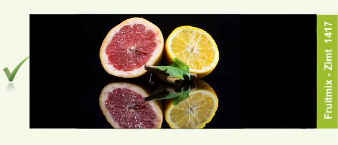 Küchenrückwand Motiv: Fruchtmix Zimt - Blutorange Orange 1417