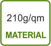Küchenrückwand abwaschbare Tapete - 210g/qm Material